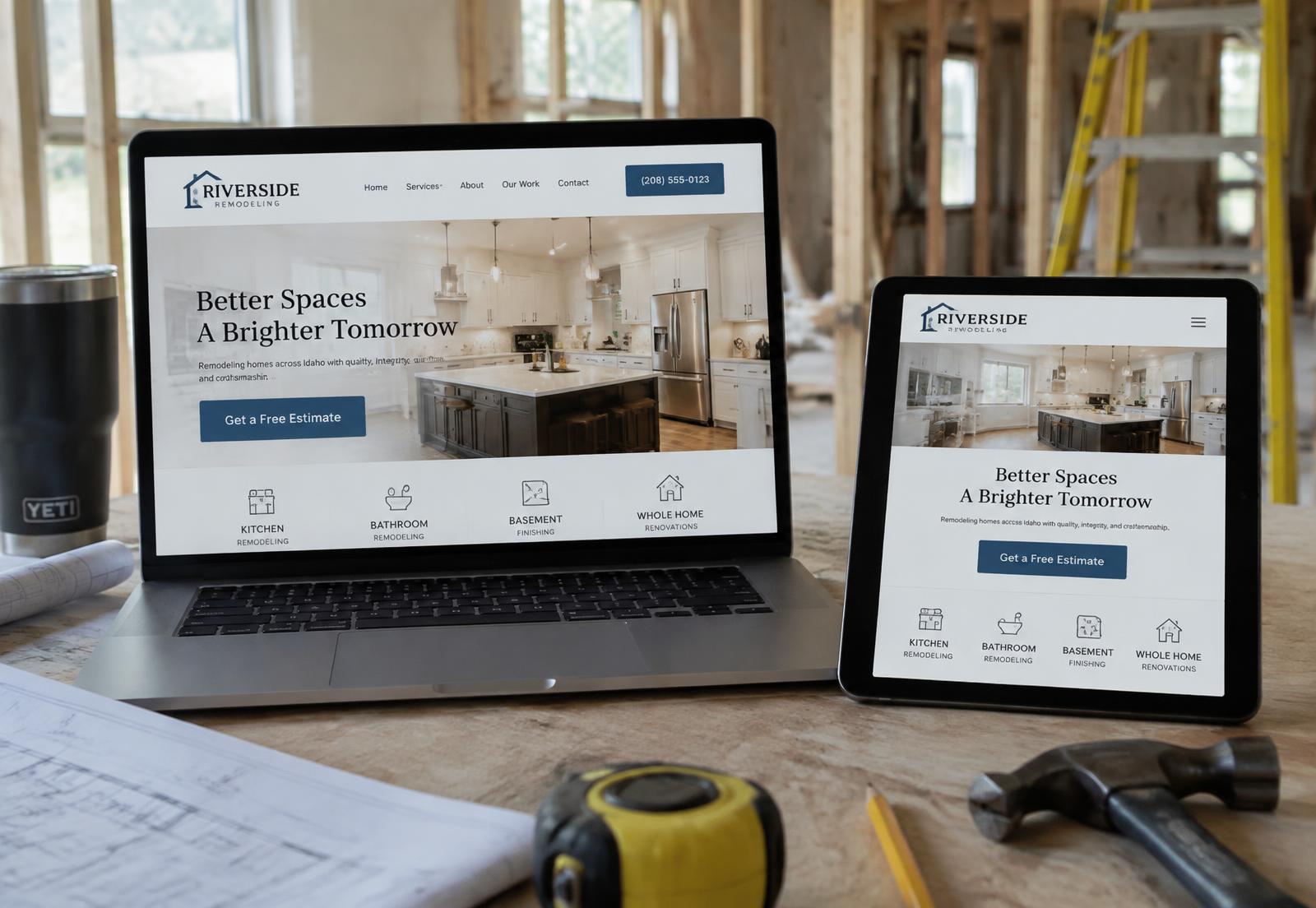 Landing page